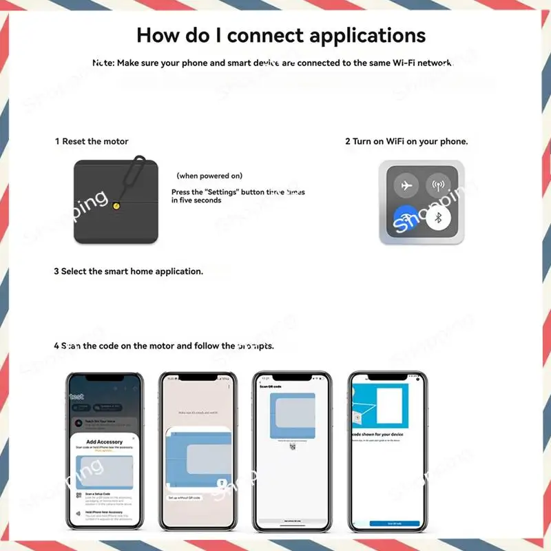 M20K Blinds Motor Smart Voice-Controllable Roller Shade Blinds Motor With 1-Way Remote Control For Roman, Honeycomb Tuya Zigbee