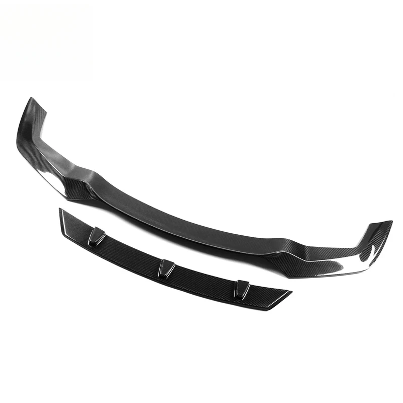 

Hot Sales Carbon Fiber Body Kit V Type 2PC Front Bumper Lip Fit For F87