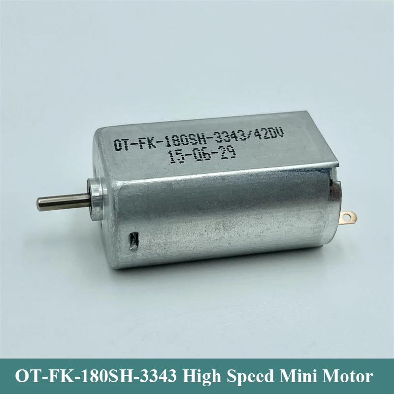 DC Motor OT-FK-180SH-3343 DC 3V 3.7V 5V 6V 7.4V 26000RPM Carbon Brush RC Toy Car Boat Electric Toothbrush Hair Clipper Shaver