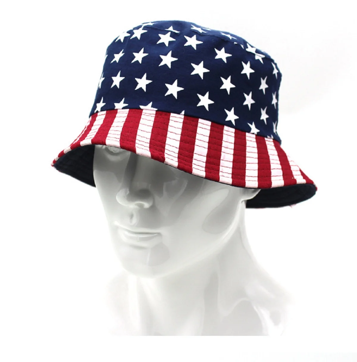 American Flag Fisherman Hat - Patriotic Outdoor Sunscreen Hat for Men and Women