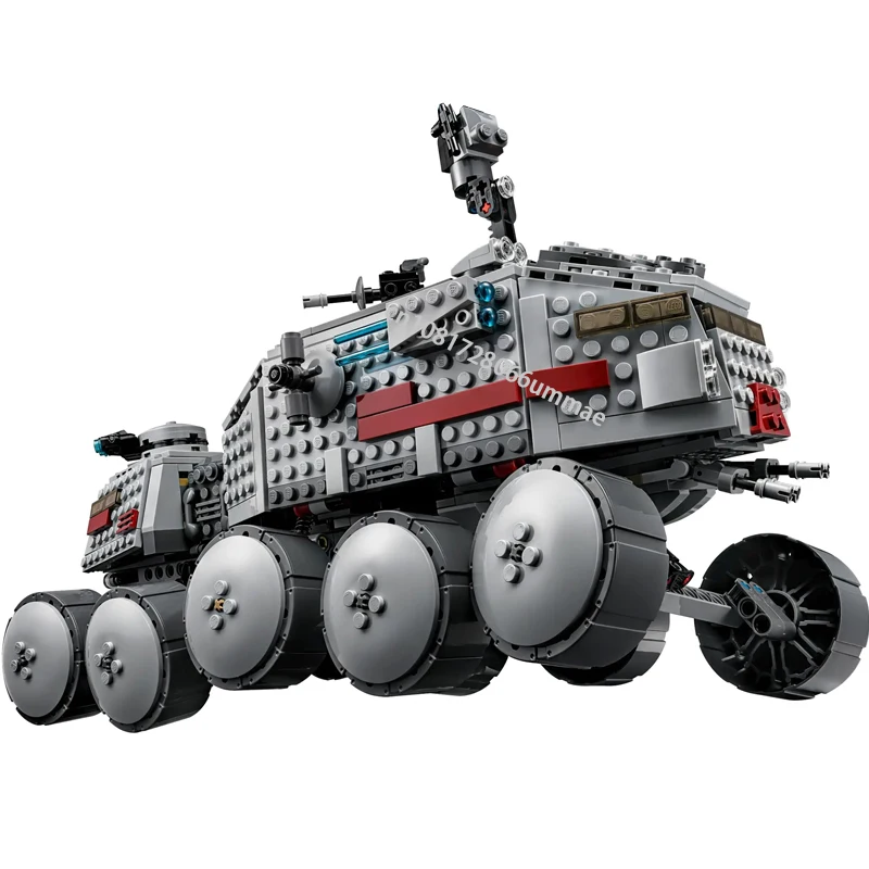 NEW Movie Clone Turbo Tank Model 75151 Building Blocks DIY Props Vehicle Assembled Bricks Children Toys Birthday Christmas Gift