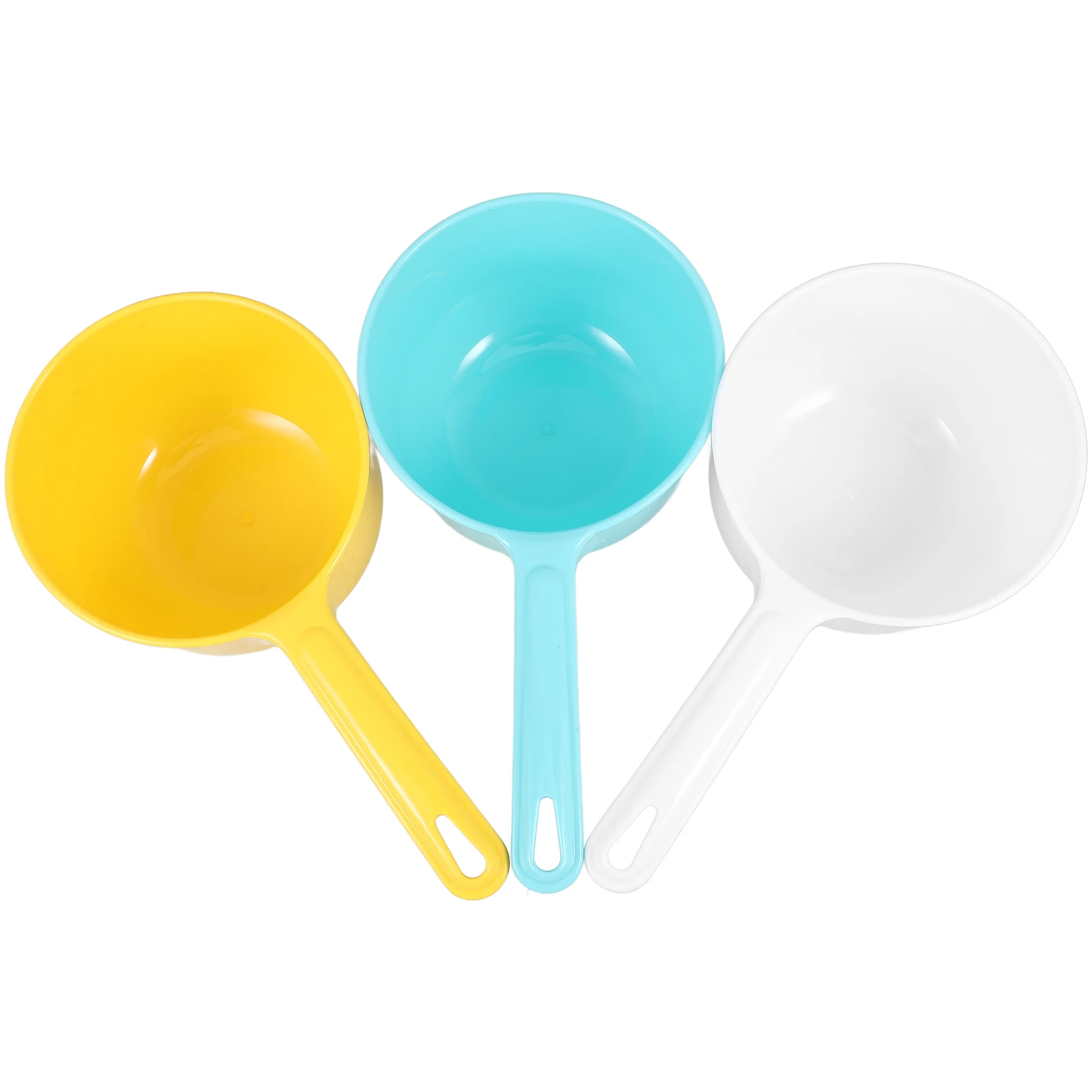 

3pcs Water Ladle Kitchen Bath Dipper For Home Restaurant Bathroom Multipurpose Plastic Scoop Ladle For Watering Plants Bathtub