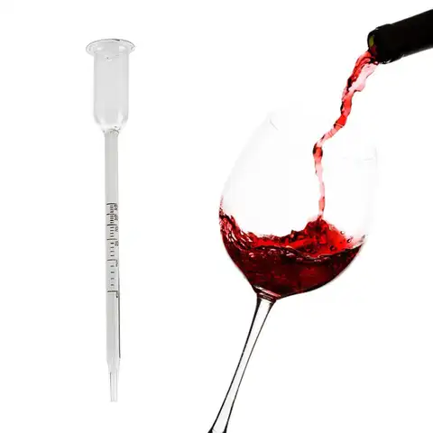 Tool Alcohol Hydrometer Alcoholmeter Wine Sugar Meter Hydrometer Tester Wine Meter Wine Concentration Meter Wine Alcohol Meter