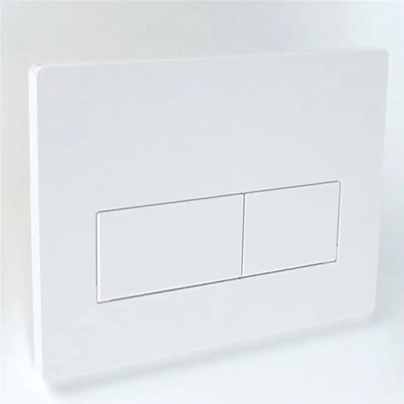 ABMI-For Toilets Erosion Resistant Flush Button Panel ABS Material Modern Style Toilet Wash Plate Design,