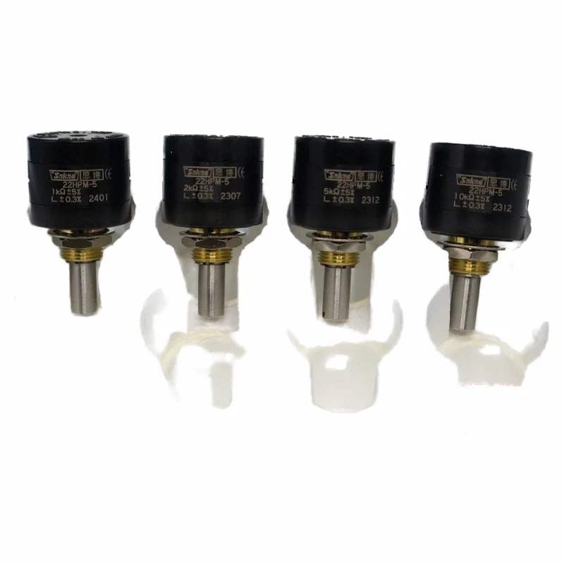 Royi Store 22HPM-5 1K 5K 10K Imported From Japan, Sibo Sakae Precision Multi-turn Potentiometer 5 Turns
