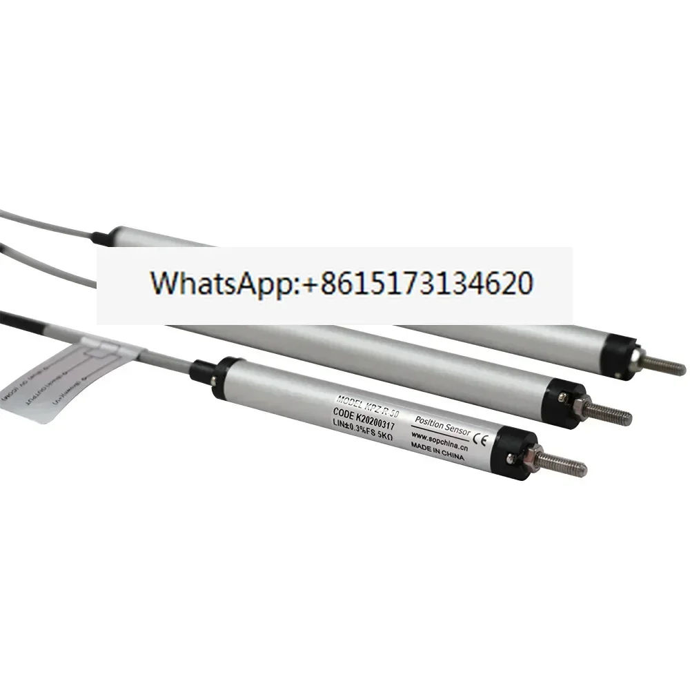 Miniature pull rod type KPZ series 0-5V linear displacement sensor for hydraulic cylinder