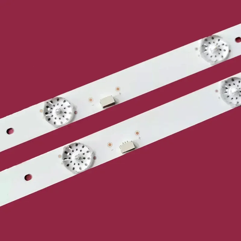 2pcs LED Bar Lights 7 LEDs New 106.67cm for Haier LD32U3100 LED32A700 light strip LED LCD TV backlight light strip