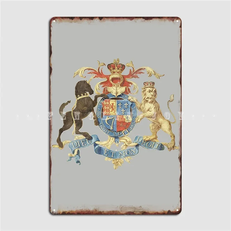 Banners Of One Of The Scottish Regiments Metal Sign Party create Garage Decoration pub Tin sign Posters