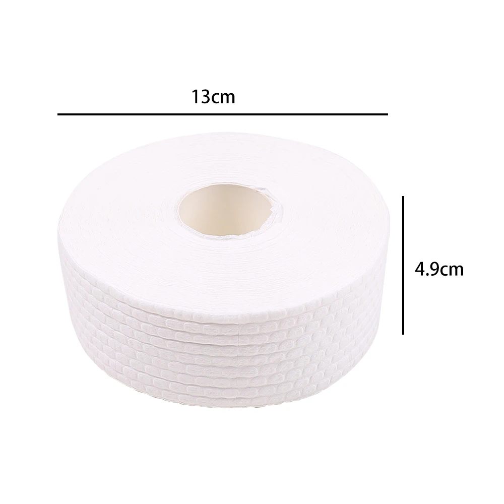 1000Pcs/Roll Nail Cotton Wipes UV Gel Nail Tips Polish Remover Cleaner Lint Paper Pad Soak Nail Art Cleaning Manicure Tool