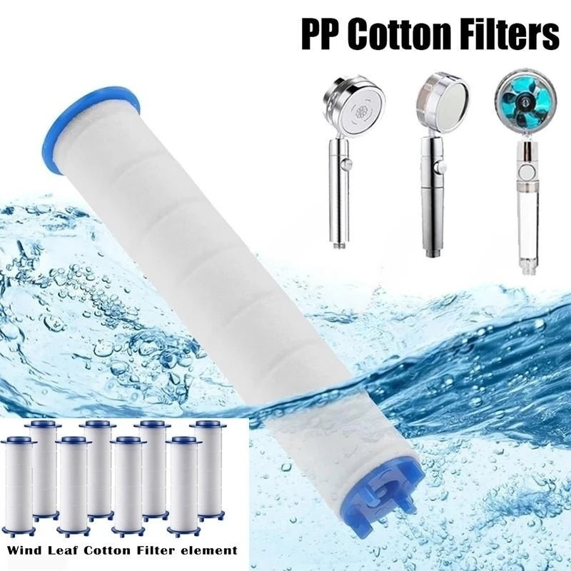 50PCS Shower Head Filter Replacement Showerhead Remove Chlorine/Fluoride/Hard Water/Calcario Hygienic Bathroom Accessories