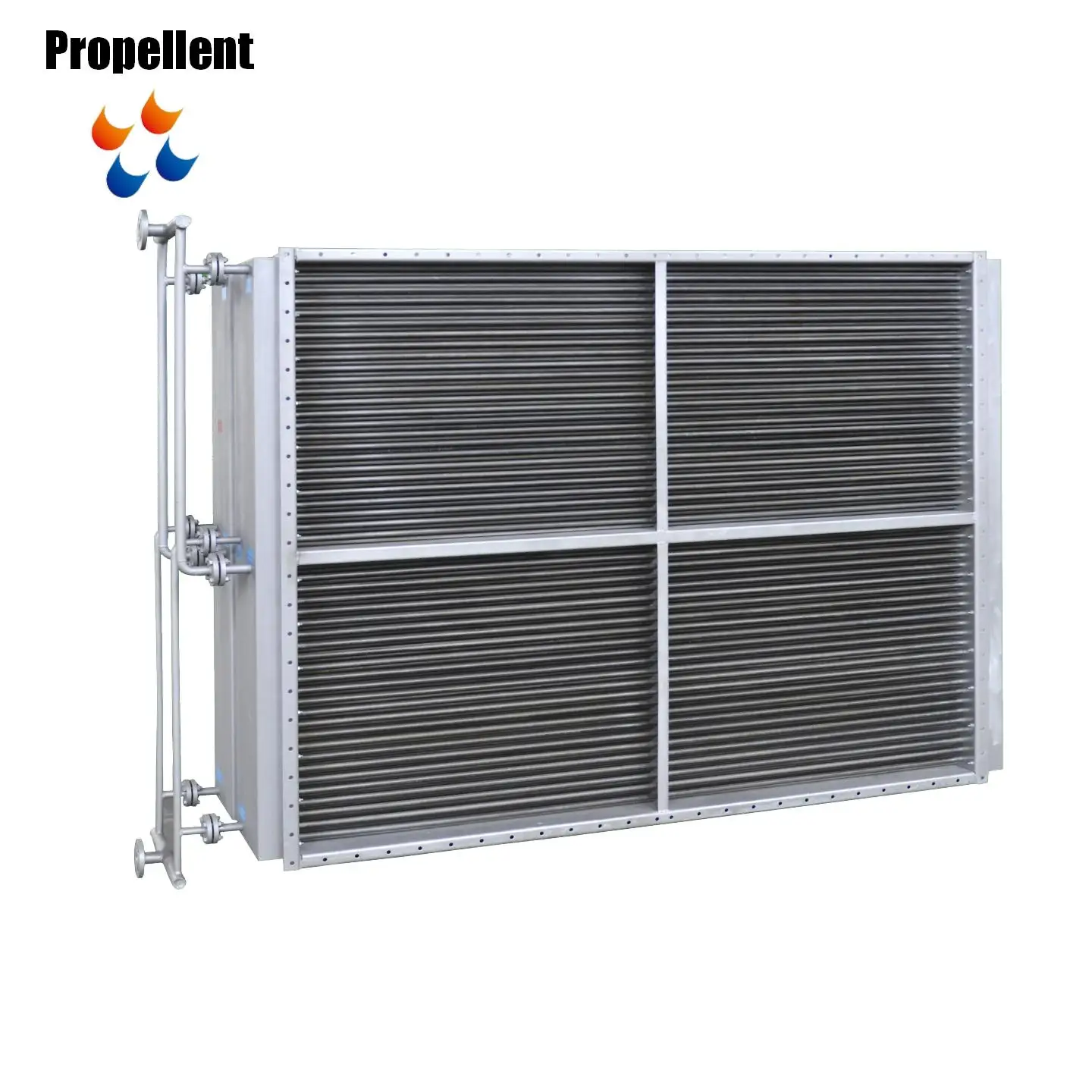 Customized Copper Finned Tube Heat Exchanger with Engine Core for HVAC Systems-High Efficiency Multi-usage Cooling Solution