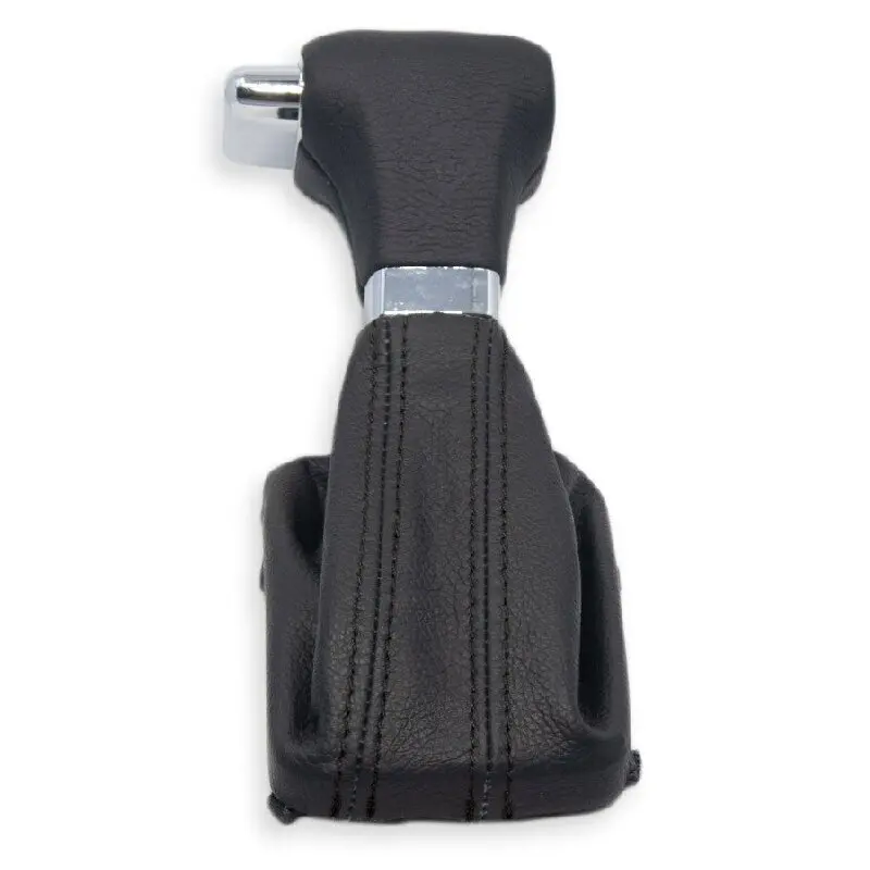 Car Automatic Car Gear Shift Knob Lever with Leather Boot Cover for VW Passat B6 2005-2011