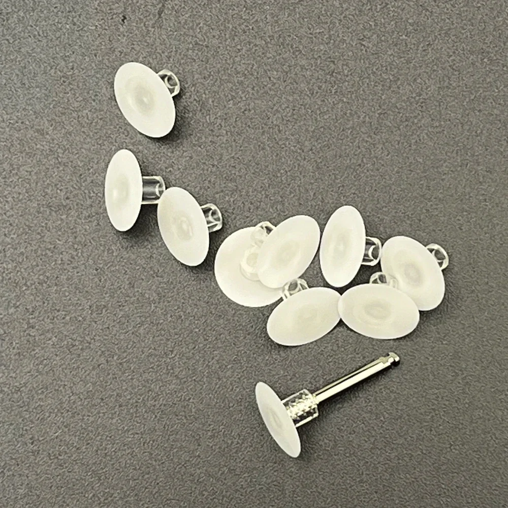 20 Stück Dental Composite Finishing Polierscheibe Stem Discs + 1 Stück Dorn Dental Polierscheibe Ki