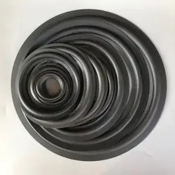 2Pcs 1.5/2/2.75/3/4/5/6.5/8/10/12 Inch Universal High Elasticity Speaker Rubber Surround Repair Woofer Edge Replacemen