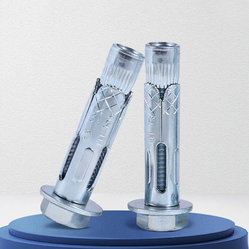 Internal Expansion Bolt M6-M16 Ground Lock Expansion Screw Zinc Plated for Speed Bump, Pull Burst Bolt & Concrete Anchor