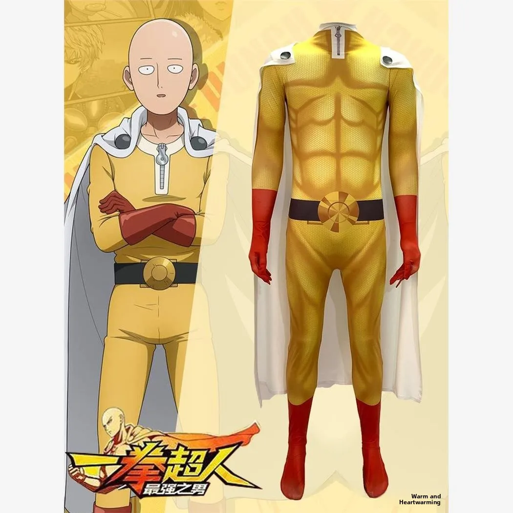 

One Punch Man Anime Cosplay Suit Tight Costume Halloween Overall Outfit Teacher Suqi's Battle Suit Women's Traditional Chines...