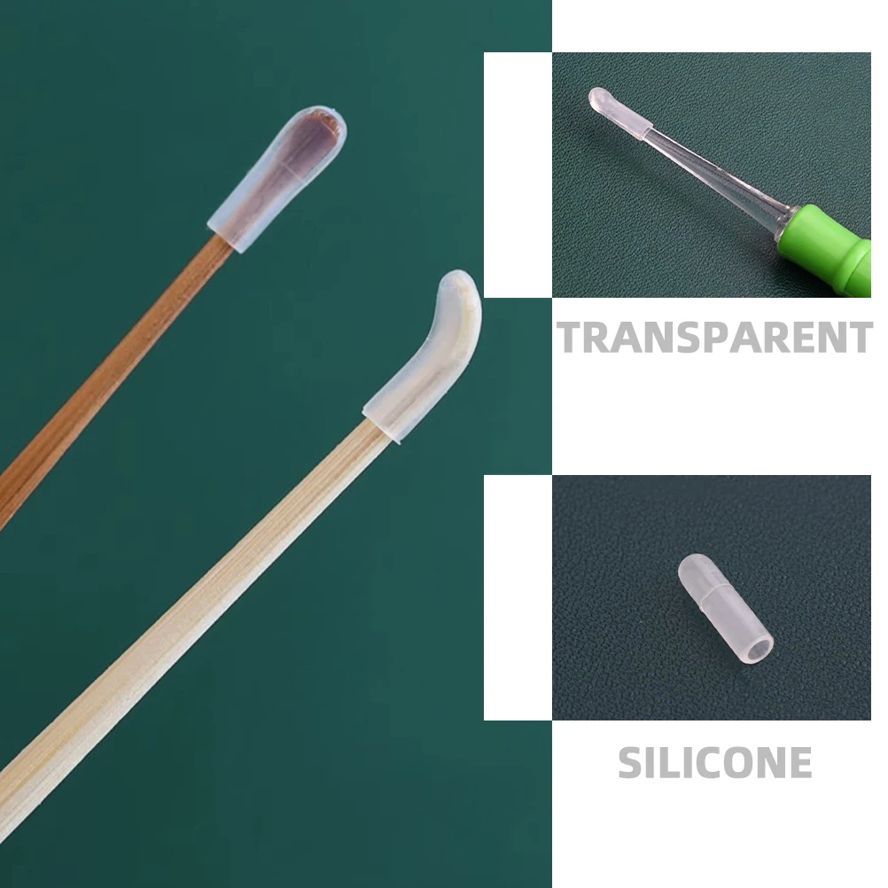 30 Pcs Silicone Ear Spoon Replacement Sleeves Soft Wax Removal Cleaning Tool Covers Reusable Health Care Accessories - Image 5