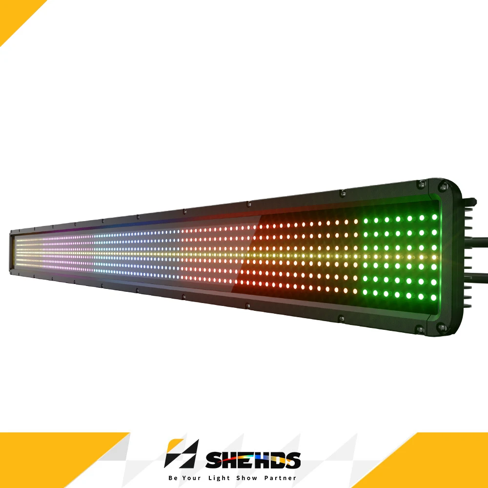 SHEHDS IP66 250W Strobe Bar Audience Light 16 Pixel RDM DMX512 Outdoor For DJ Disco Bar Nightclub Weddubg Party 2 Years Warranty Waterproof