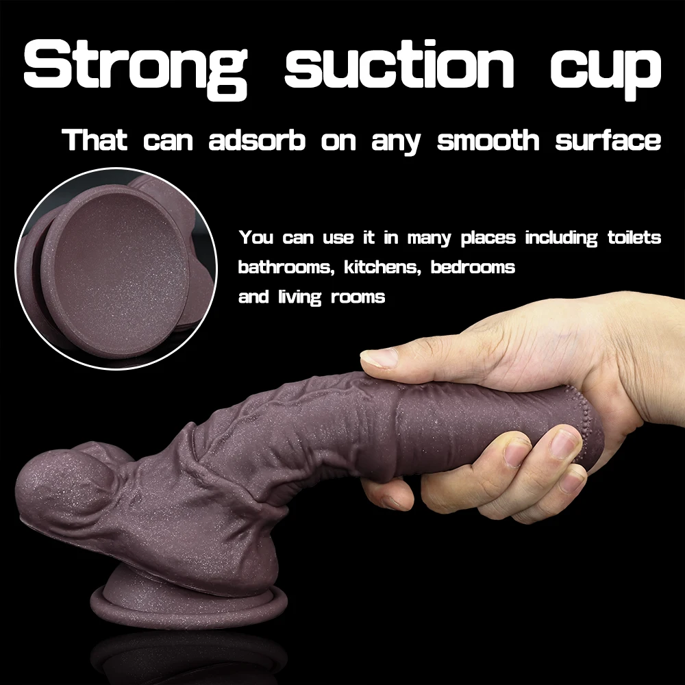 Animal Horse Huge Dildo Big Penis Soft Silicone Suction Cup Vagina Massage Masturbators Anal Dildos Adult Sex Toys for Women Men