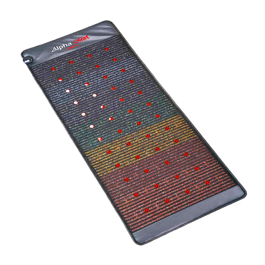 

Wholesale Single Chakral Pemf Far Infrared Mat Heated Massage Crystal Amethyst Mattress