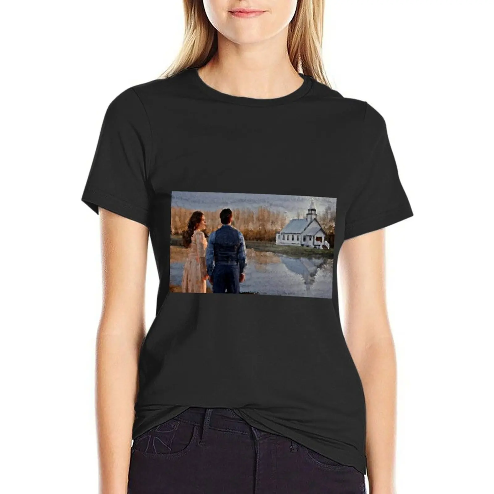 Together In Love Forever ~ By Ernie Kasper T-Shirt vintage clothes cute clothes female Woman T-shirts