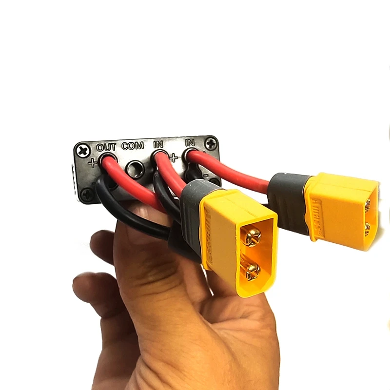 

Dual Battery Connection Adapter Switcher Module Increase Battery Capacity Dual Battery Parallel Module With 20V-72V