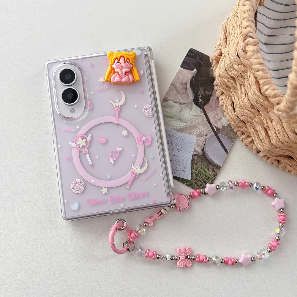Funda para teléfono con carga - Sailor Moon Wand reseña y precio