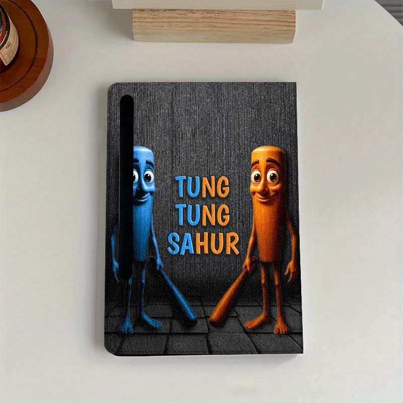 

Tung Tung Tung Sahur For Samsung Galaxy Tab S6 S7 S8 S9 S10 FE Plus Lite Soft Flexible Support Tablet Case Gift