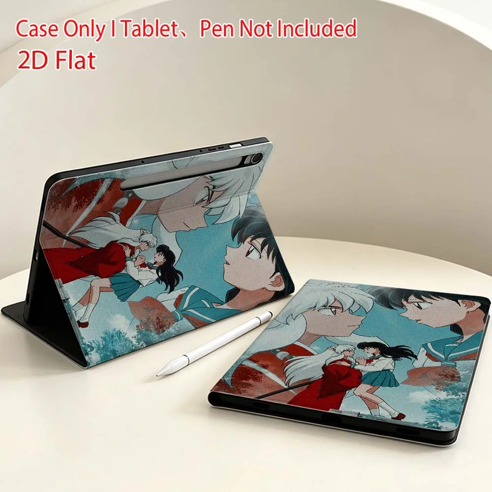 Inuyasha Anime For Samsung Galaxy Tab S11 S10 S9 S8 S7 S6 A9 A8 A11 Lite FE Plus Pen Tray Tablet Case Soft