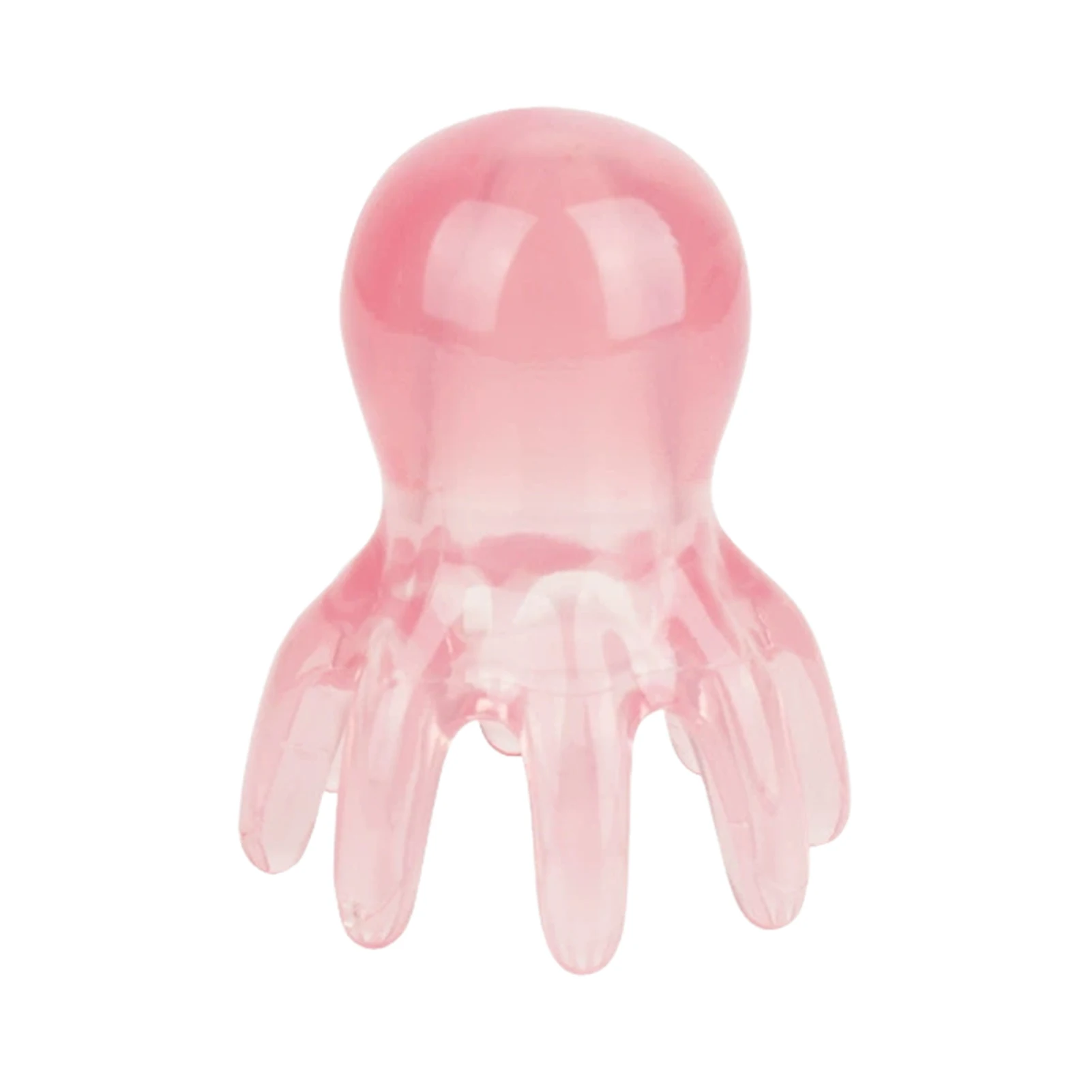 Oktopus-Kopfmassagegerät Kamm Gua Sha Gesichtspflegewerkzeuge zur Körperentspannung für Kopf, Kopfhaut, Gesicht und Körpermassage – Detail 2