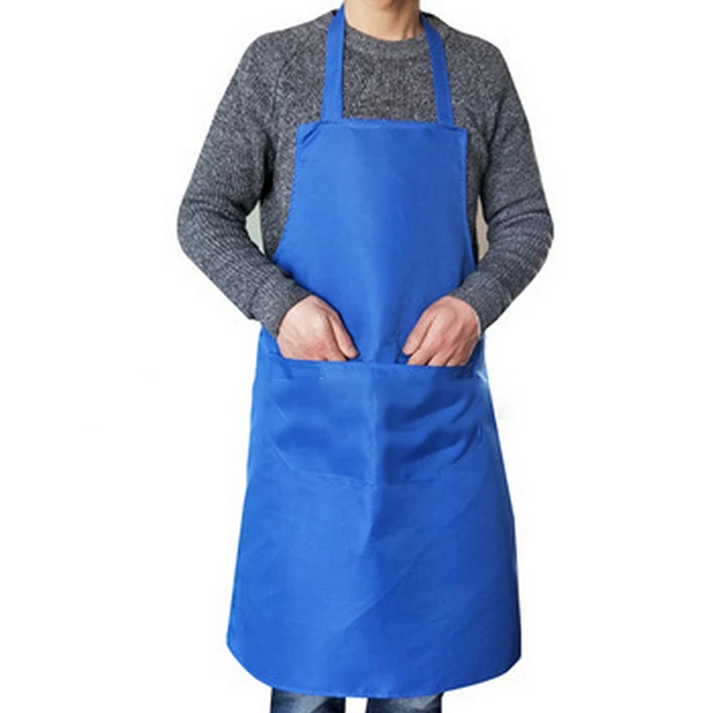 Cooking Kitchen Apron For Woman Men Chef Waiter Cafe Shop Hairdresser Couples Apron Custom Gift Bibs Plain Apron