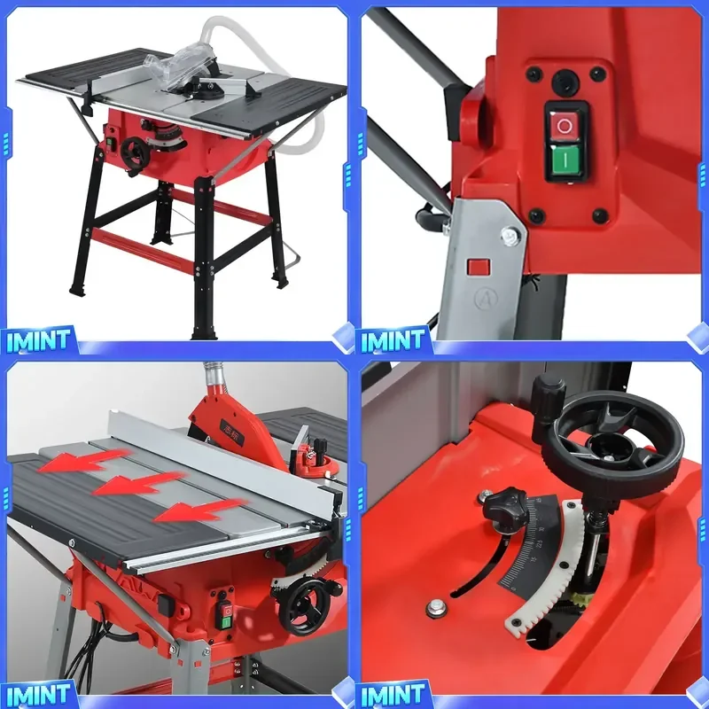 Yongkang Factory Direct Sales 2000 W Electric Table Saw Workbench for Woodworking