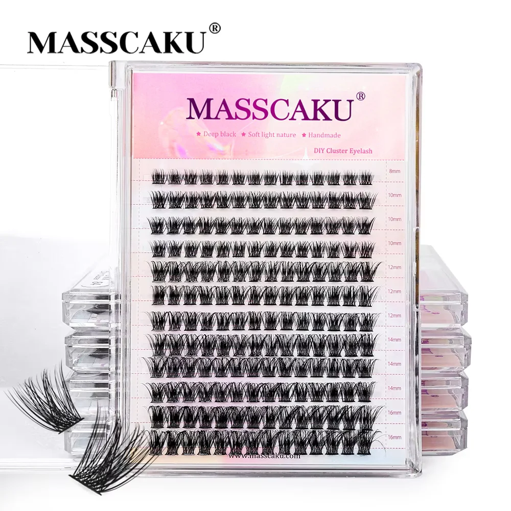 Eyelash Extension Single Lash - 144 Cílios Postiços YUANZHIJIE de Grande