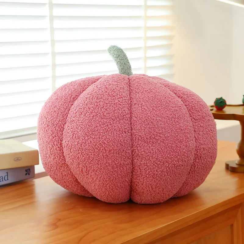 لعبة كاواي القطيفة المحشوة للأطفال هدية عيد ميلاد وسادة لطيفة على شكل يقطين وسادة زخرفية لنافذة أريكة غرفة المعيشة #6