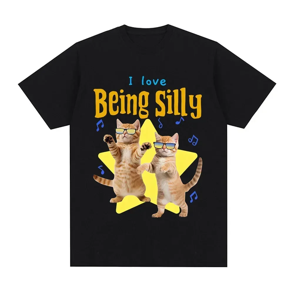 Kurzarm-T-Shirts, Streetwear, Grafik-T-Shirts, modisch, ich mag alber, lustige Katzen-Memes, T-Shirts für Damen, lässige ästhetische Kleidung