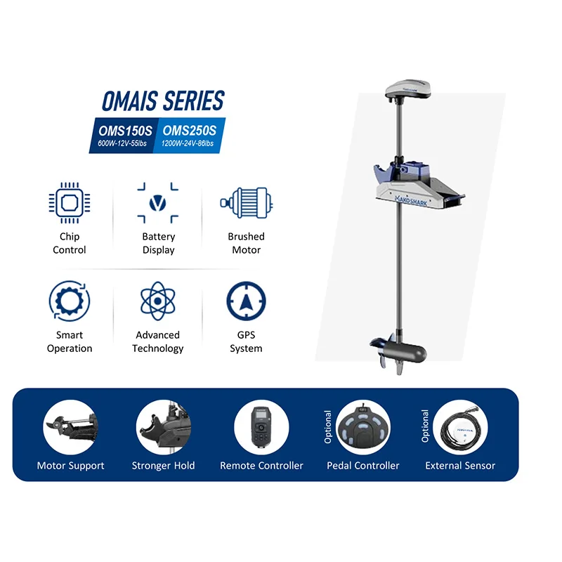 New 24v Gps Anchor Trolling Motor with Electric Outboard Engine for Fishing Boat