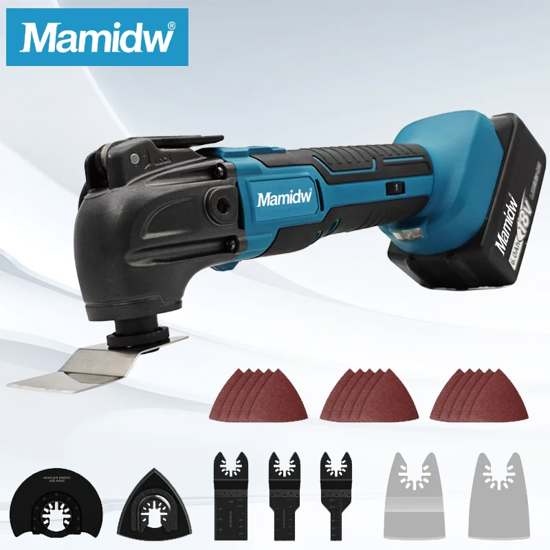

Brushless Quick Release Oscillating Tool Multi Functional Tool Renovator Electric trimmer Compatible For MAKITA 18V Battery
