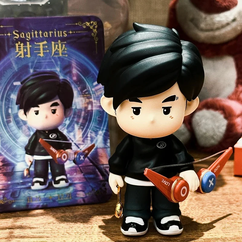 Mr. Zhou Has Twelve Constellations Blind Box Jay Chou Toys Cute Anime Figure Mystery Box Ornament Collection Model Surprise Gift