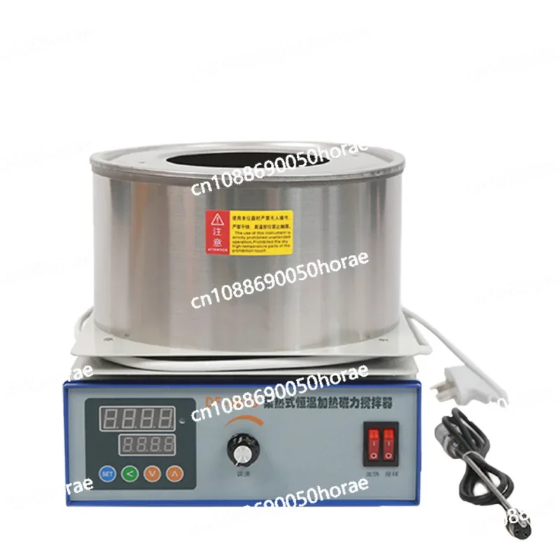 Origin Source Laboratory Thermal Magnetic Stirrer DF-101S Constant Temperature Water Bath Pot Oil Bath Pot Electromagnetic Pot