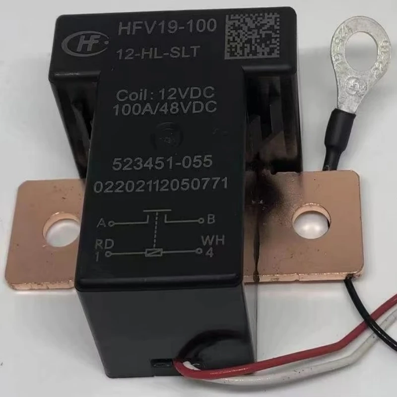 

1PCS 12V Relay HFV19-100 12-HL-SLT 12VDC 100A