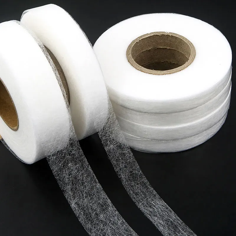 70 Yard Iron on Hem Tape Fabric Fusing Hemming Tape No Sew Adhesive Hem Tape Clothes Jeans Pants DIY Garment Sewing Accessories