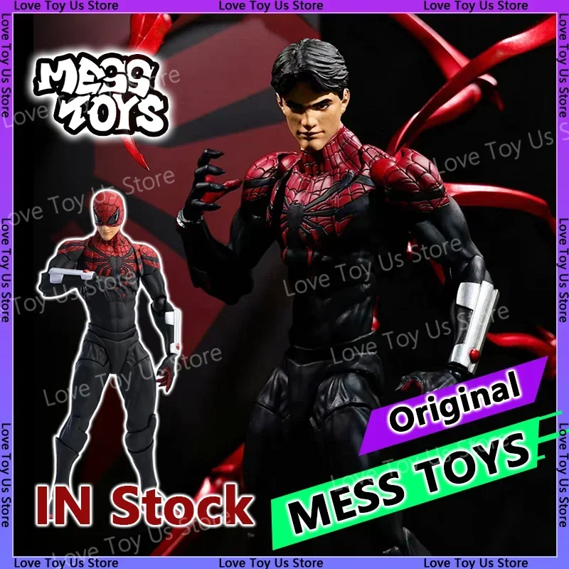 

Оригинальная фигурка Mess Toys, улучшенная фигурка Человека-паука — Доктор Осьминог Питер Паркер, сосед, аниме-игрушка