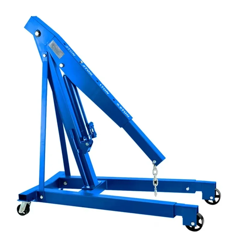 

Hydraulic engine shop motorcycle car lift crane small capacity foldable shop crane