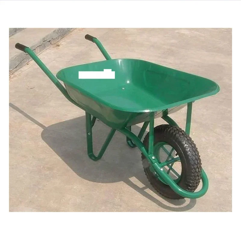 green color WB6400 building garden construction wheelbarrow