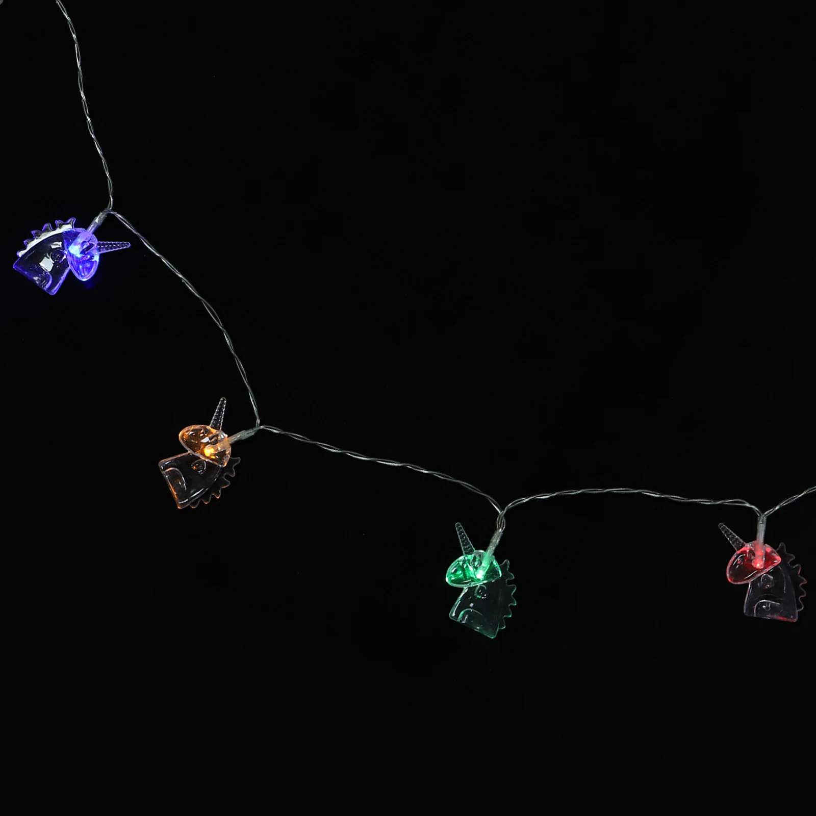 

10 Unicorn Lights 1.5m Luau Party Decoration Supplies Operated LED Fairy Lights Decorative Bedroom Wall Party Xmas