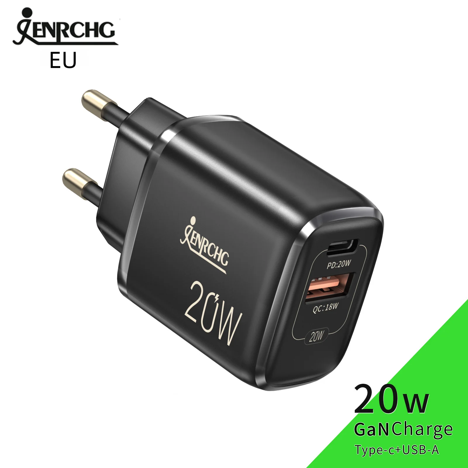 USB Type C Charger 20W Portable USB C Charger Support Type C PD Fast Charging For iPhone 15 14 13 12 Pro Max 11 X 8 Plus