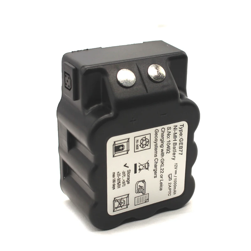 

Аккумулятор GEB77 для тахеометра Leic TPS100 TCA1800 TC2003, 12 В, 1000 мАч, NI-MH аккумулятор GEB77