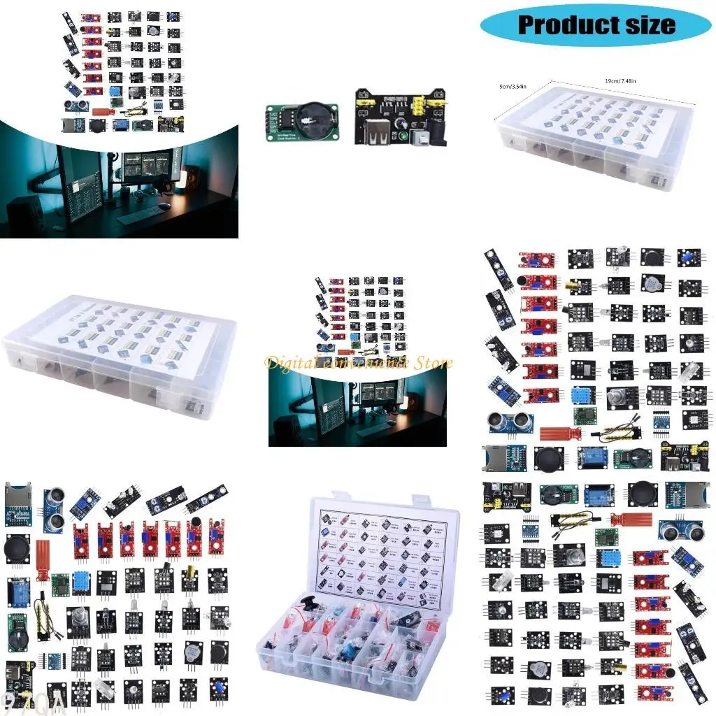 

97qa 16 в 1 интеллектуальное сенсорное набор со стандартизированным соединением для робототехники автоматизации автоматизации