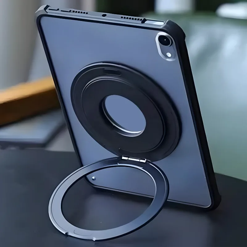 Universal Tablet Magnetic Holder 360° Rotation Metal Phone Bracket for Car Holder for Samsung IPad Pro Magnet Desk Stand Bracket