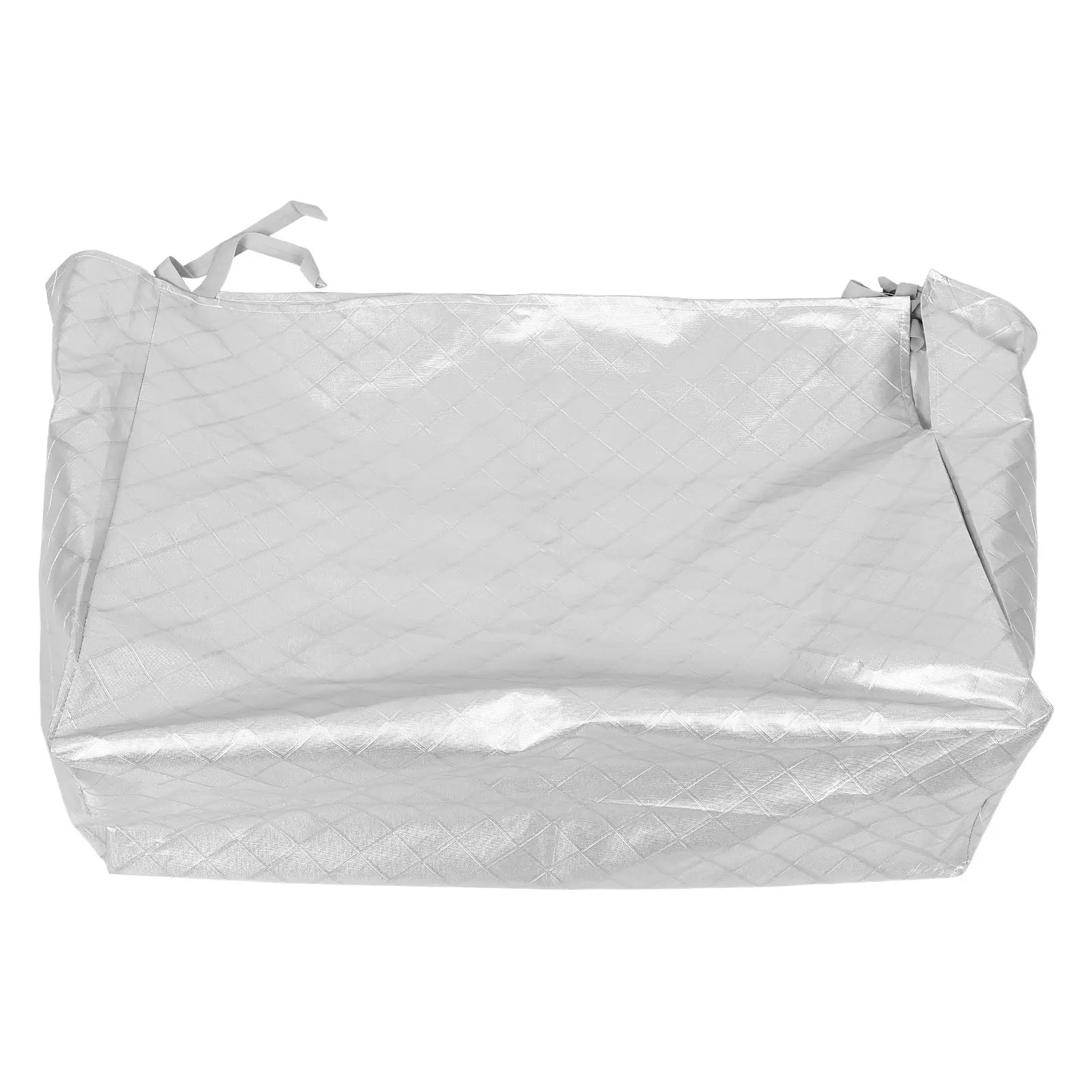 1pcs Air Conditioner Outdoor Unit Cover Heavy Duty Waterproof Anti-Uv Dust Protection Shield For Ac External Condenser Aluminum